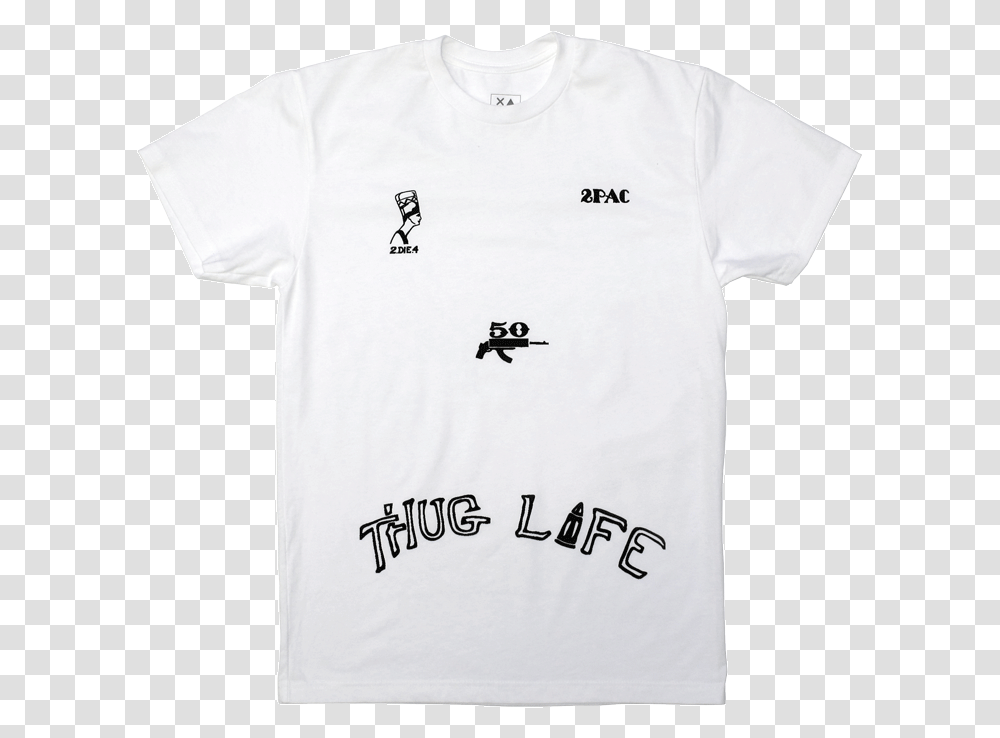 Thug Life Tattoo Parks And Rec Shirts, Apparel, T-Shirt Transparent Png