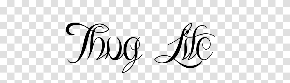 Thug Life Text, Handwriting, Signature, Autograph, Dynamite Transparent Png