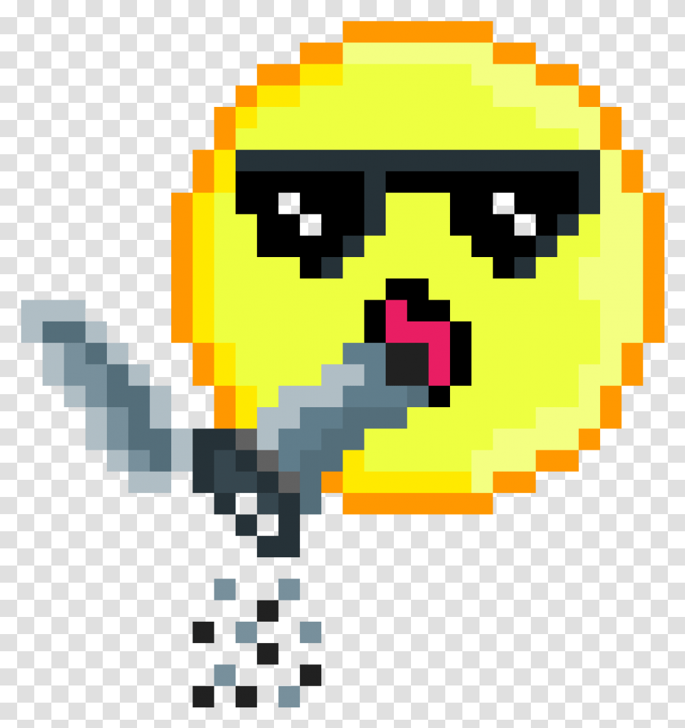Thug Life Weed Cute Ghost, Pac Man Transparent Png