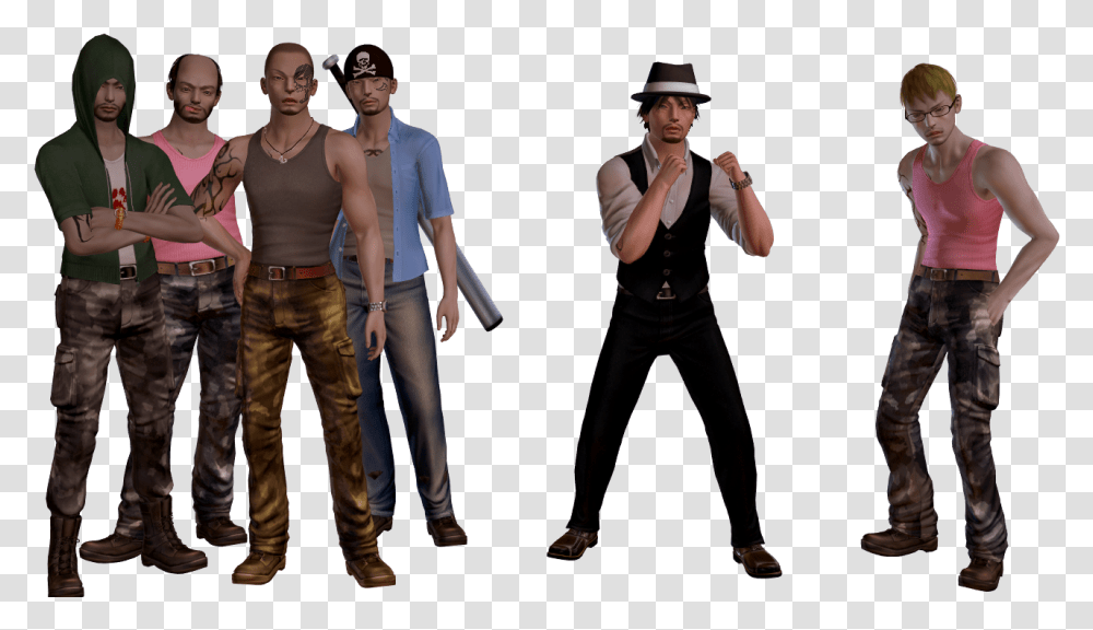 Thugs 6 Image Thugs, Person, Human, Clothing, Apparel Transparent Png