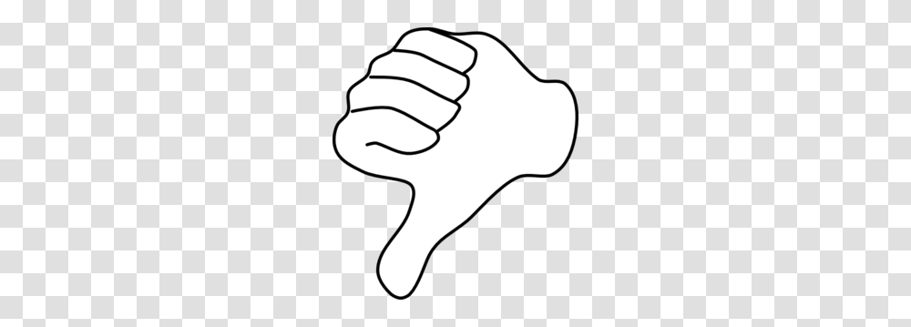 Thumb Down Clipart, Hand, Fist Transparent Png