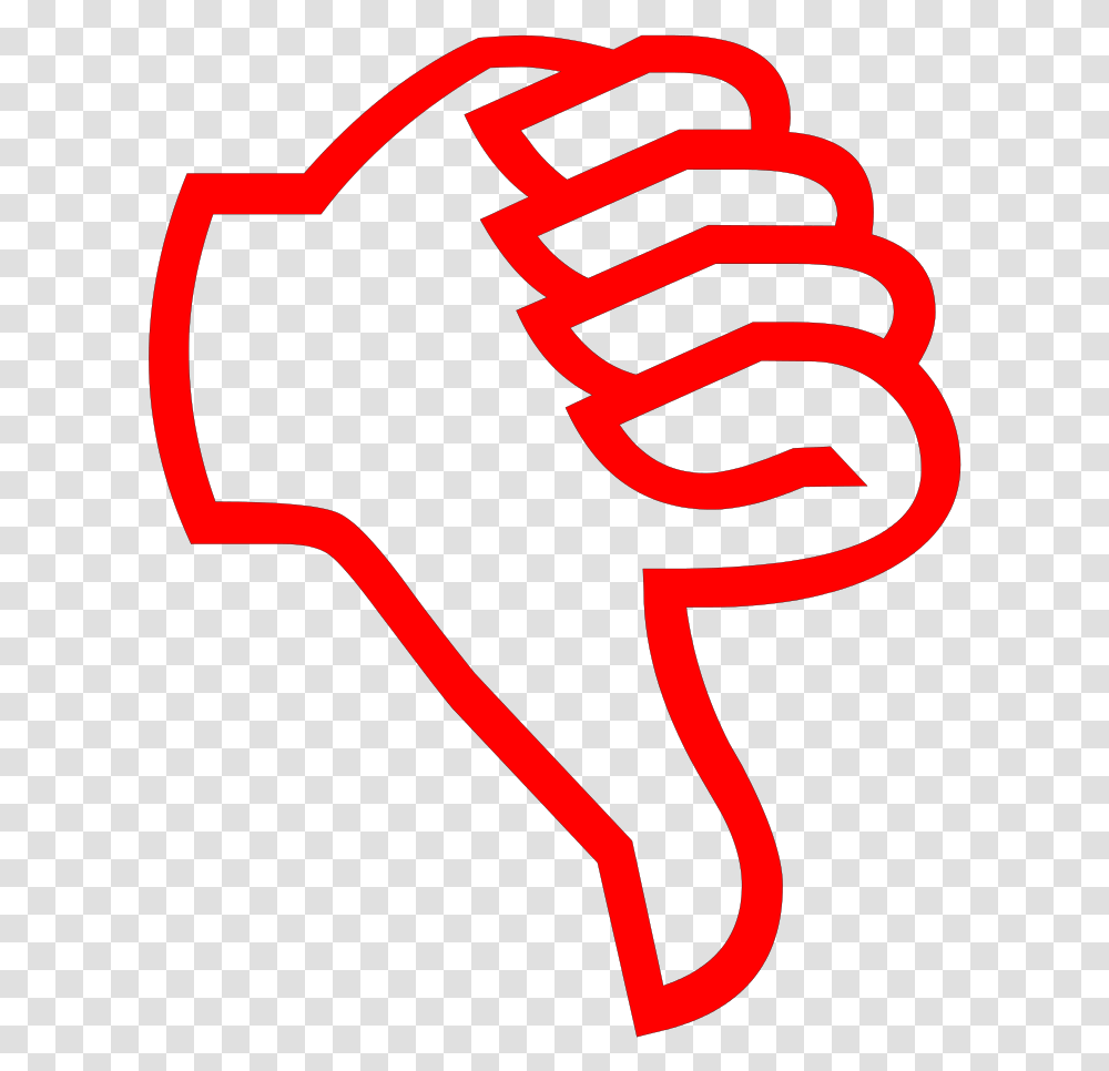 Thumb Down Clipart Thumbs Down Cartoon, Dynamite, Weapon, Label Transparent Png