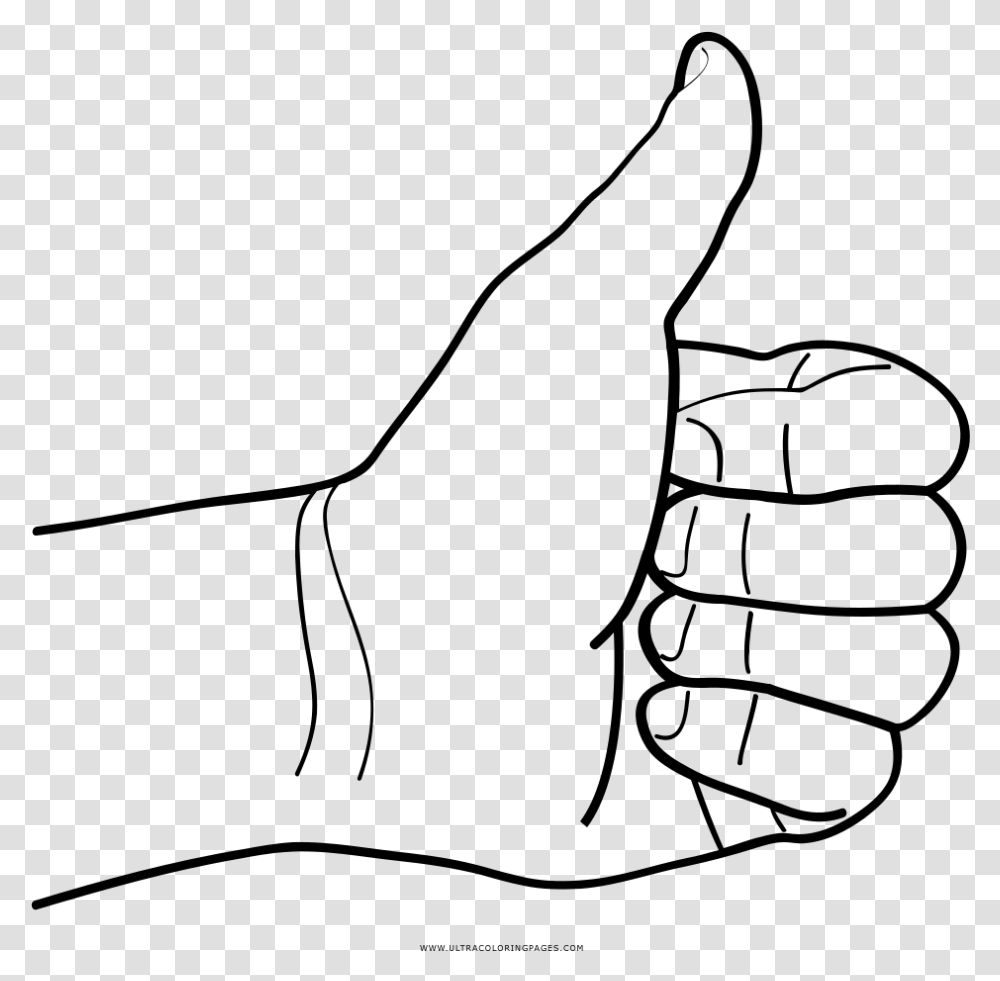 Thumb Drawing Royalty Free Huge Freebie Download Thumbs Up In Coloring Page, Gray, World Of Warcraft Transparent Png