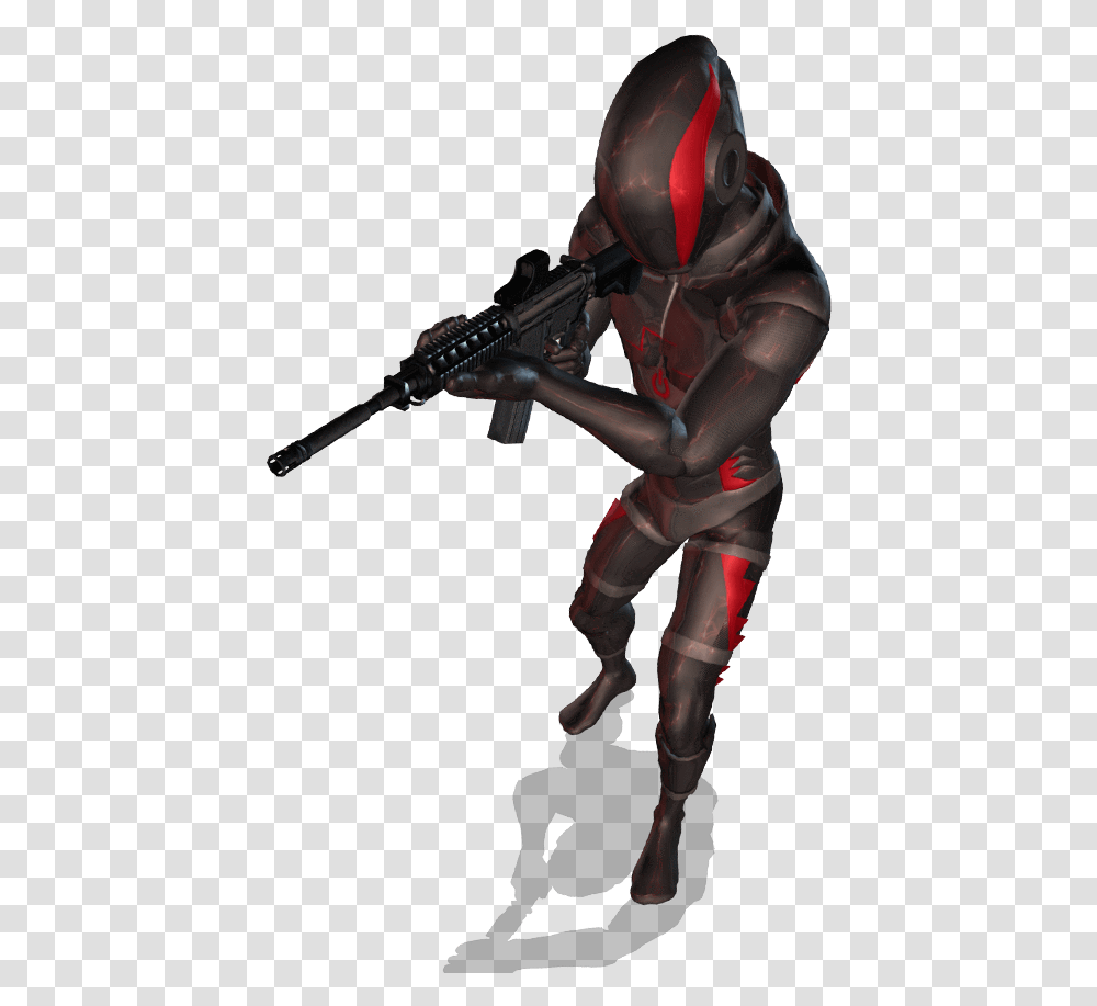 Thumb Image 3d Game Character, Ninja, Person, Gun, Weapon Transparent Png