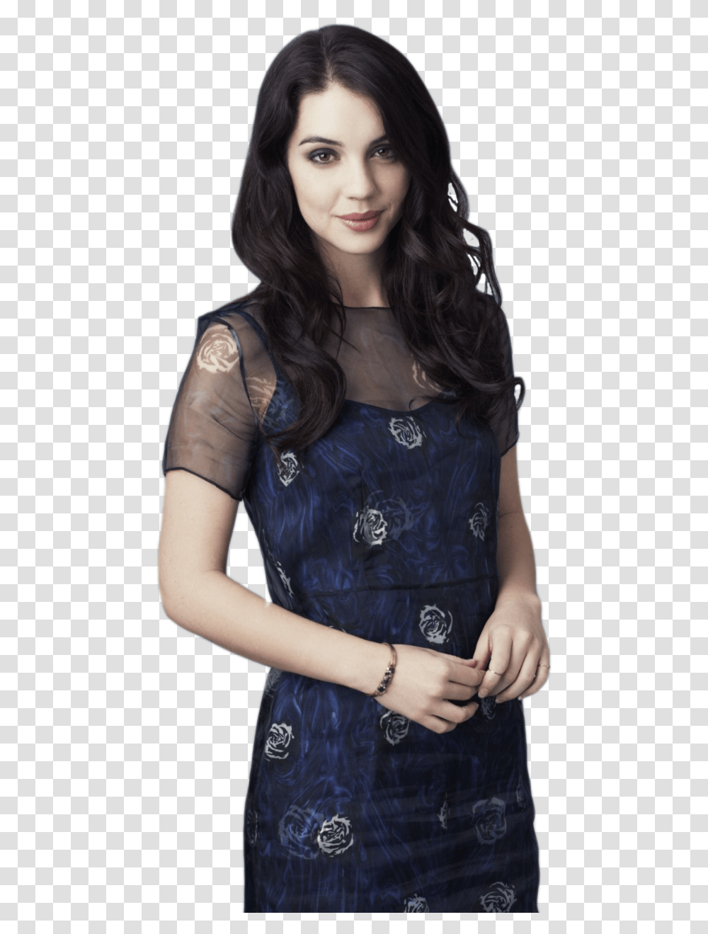 Thumb Image Adelaide Kane Long Hair, Person, Sleeve, Female Transparent Png