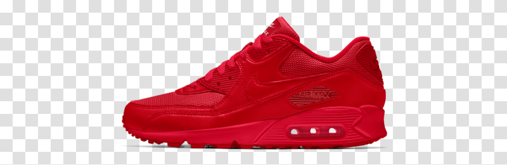 Thumb Image Air Max 90 Essential University Red White, Shoe, Footwear, Apparel Transparent Png