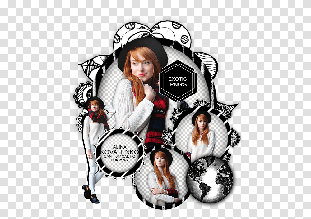 Thumb Image Alina Kovalenko Pack, Person, Collage, Poster, Advertisement Transparent Png