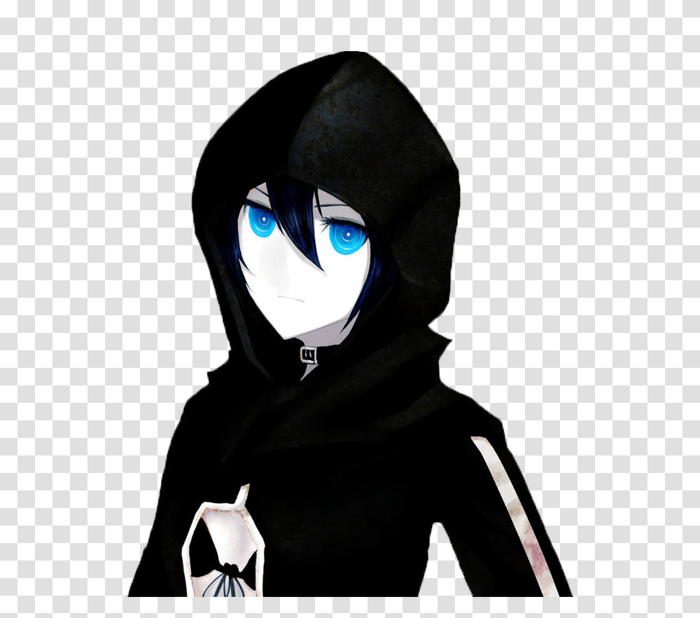 Thumb Image Anime Character In Hoodie, Apparel, Sweatshirt, Sweater Transparent Png