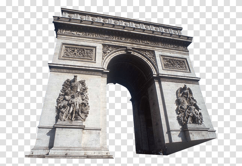 Thumb Image Arc De Triomphe, Architecture, Building, Arched, Monument Transparent Png