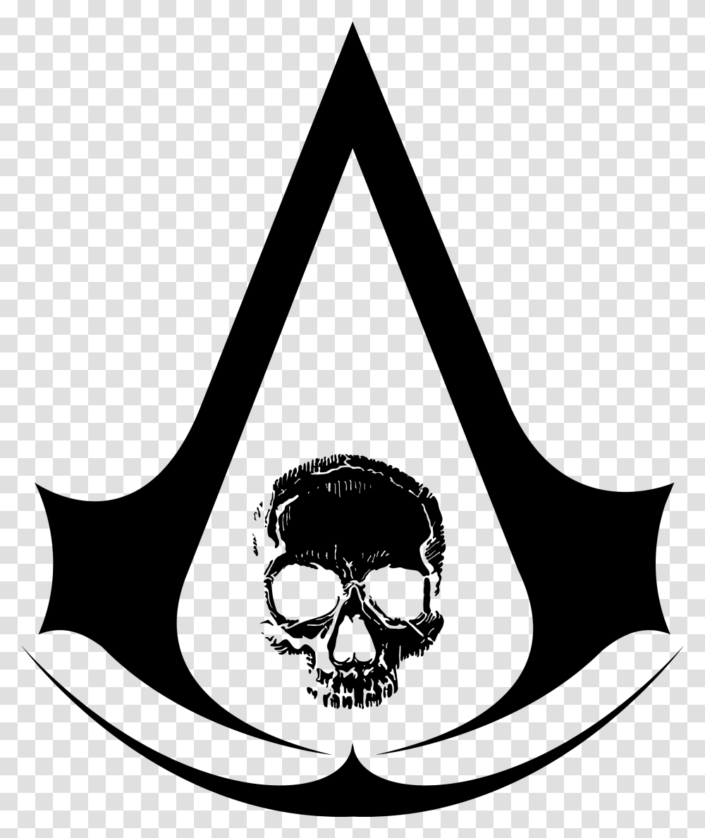 Thumb Image Assassins Creed 4 Logo, Gray, World Of Warcraft Transparent Png