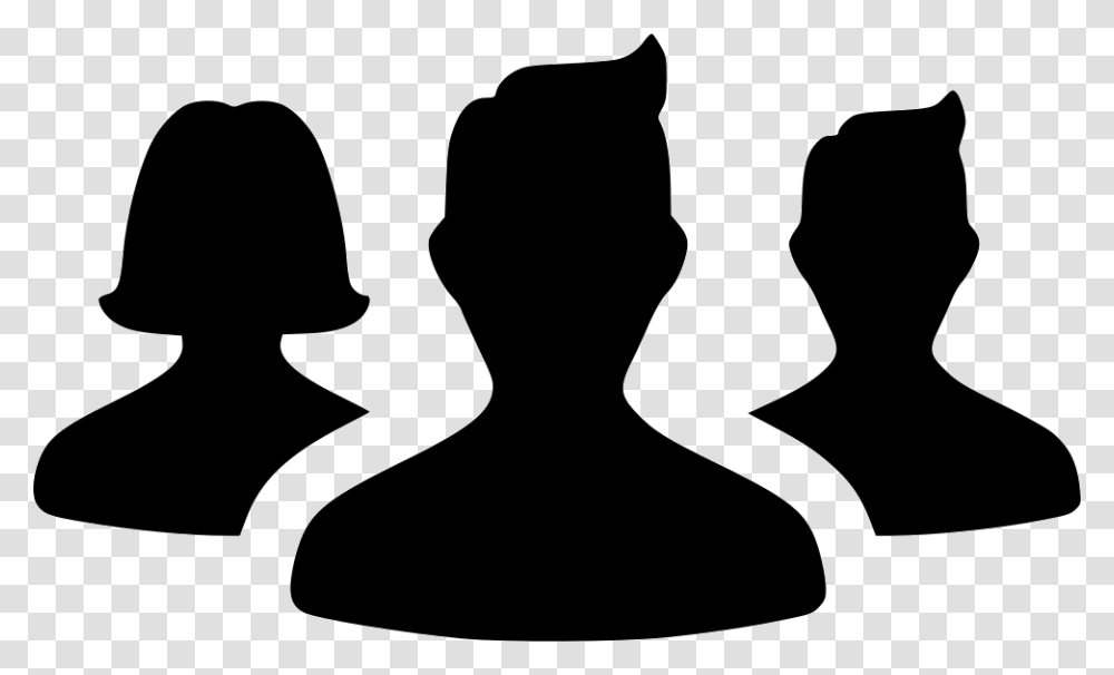 Thumb Image Audience Icon, Silhouette, Stencil, Person, Human Transparent Png