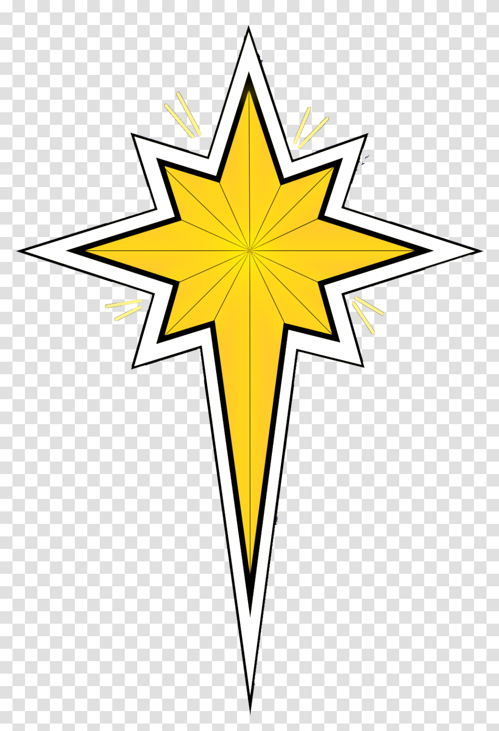Thumb Image Background Christmas Star, Cross, Star Symbol Transparent Png