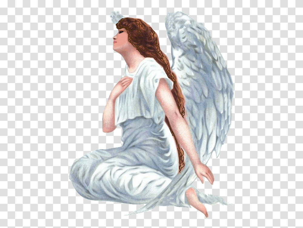 Thumb Image Background Guardian Angel Angel Wing, Person, Human, Archangel Transparent Png