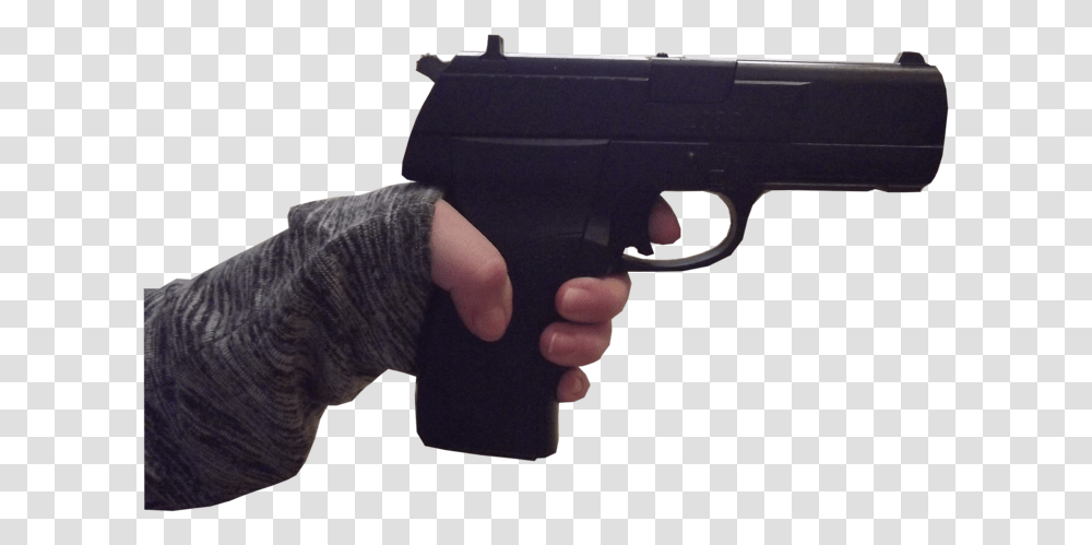 Thumb Image Background Hand Holding Gun, Weapon, Weaponry, Handgun, Person Transparent Png