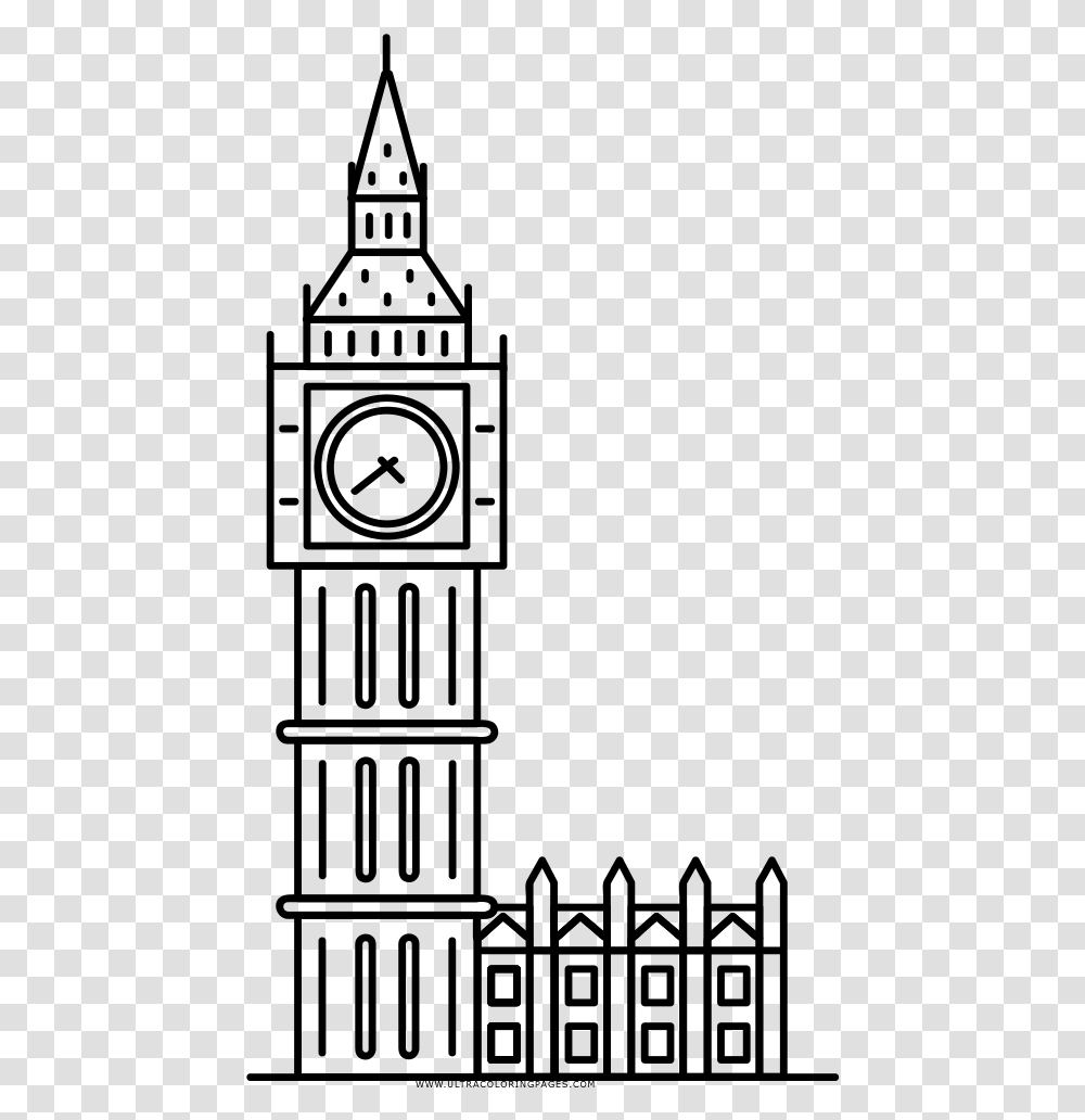 Thumb Image Big Ben Clipart Black And White, Gray, World Of Warcraft Transparent Png