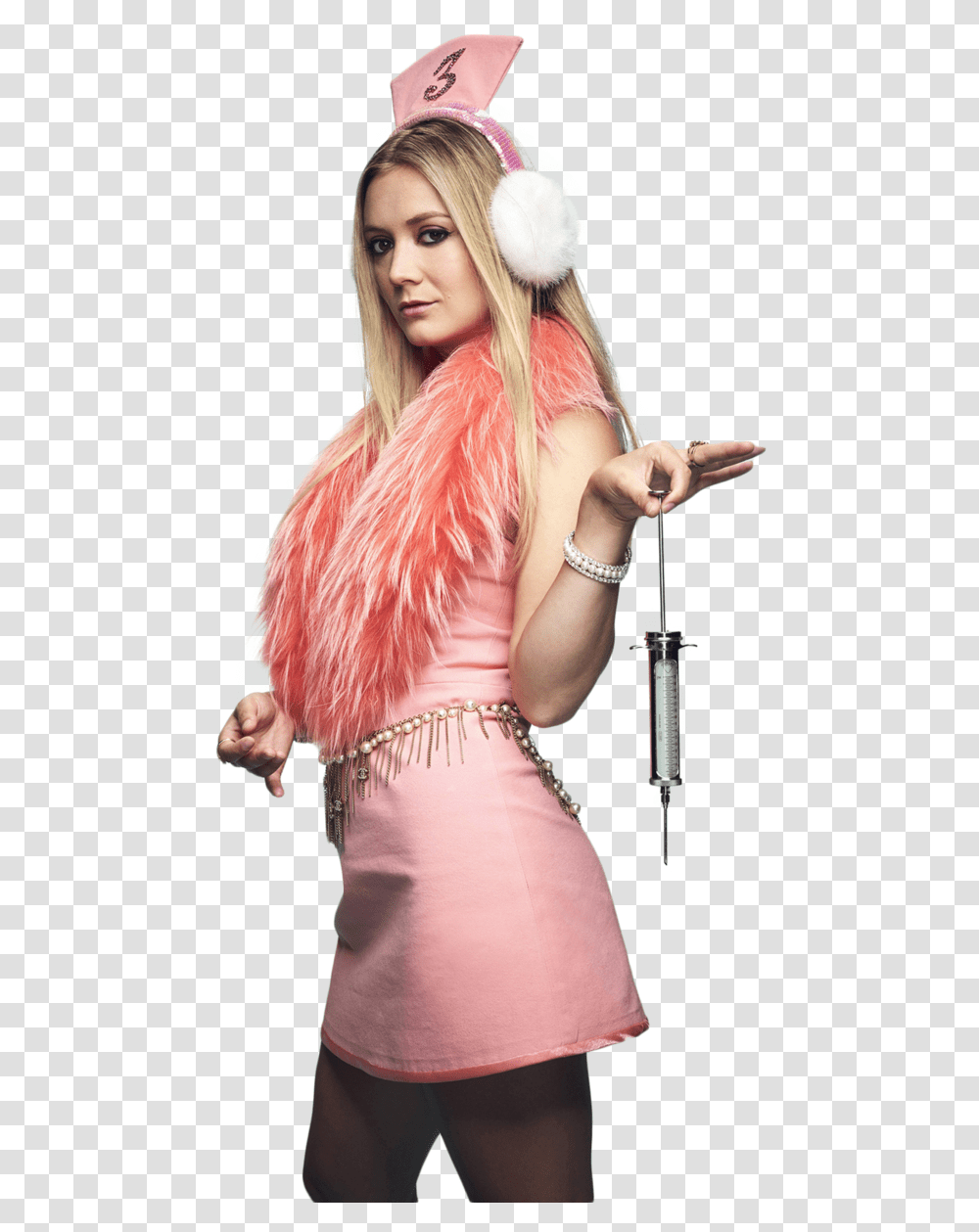 Thumb Image Billie Lourd Chanel, Person, Costume, Skin Transparent Png