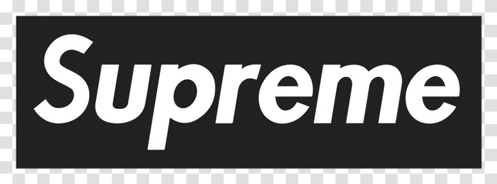 Thumb Image Black Supreme Box Logo, Number, Alphabet Transparent Png