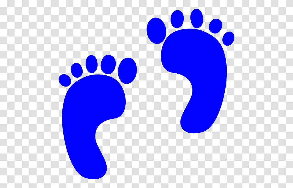 Thumb Image Blue Footprints Clipart Transparent Png