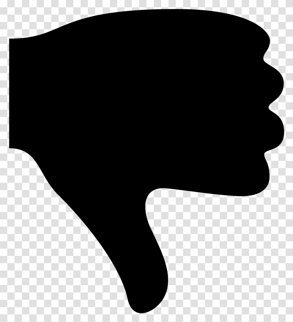 Thumb Image Blue Thumbs Down Icon, Gray, World Of Warcraft Transparent Png