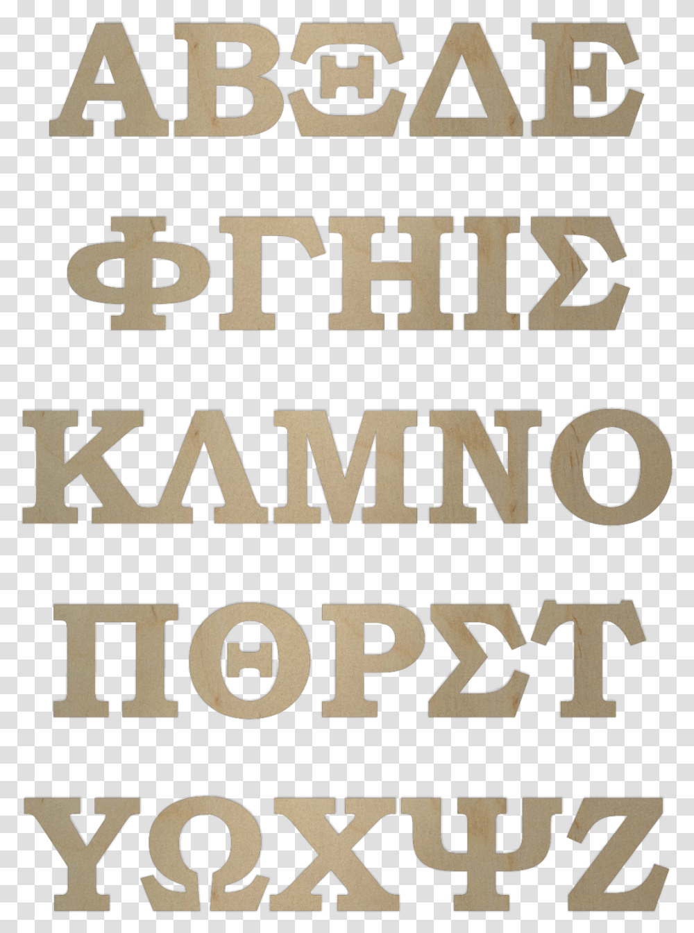 Thumb Image Bold Greek Letter Fonts, Alphabet, Poster, Word Transparent Png