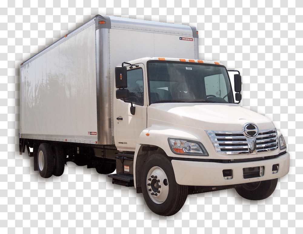 Thumb Image Box Truck Background, Vehicle, Transportation, Moving Van, Trailer Truck Transparent Png