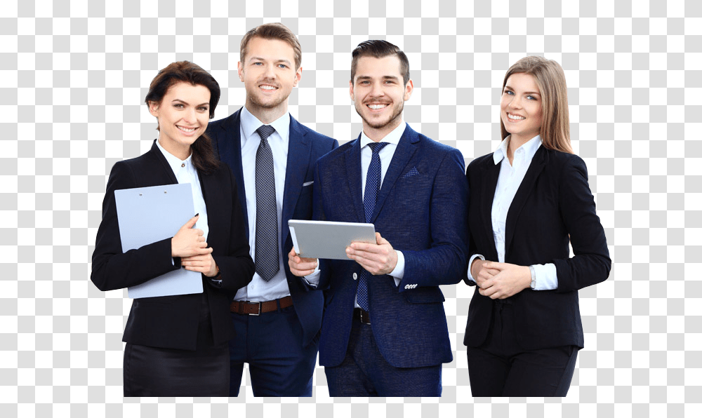 Thumb Image Business Team, Tie, Accessories, Suit, Overcoat Transparent Png