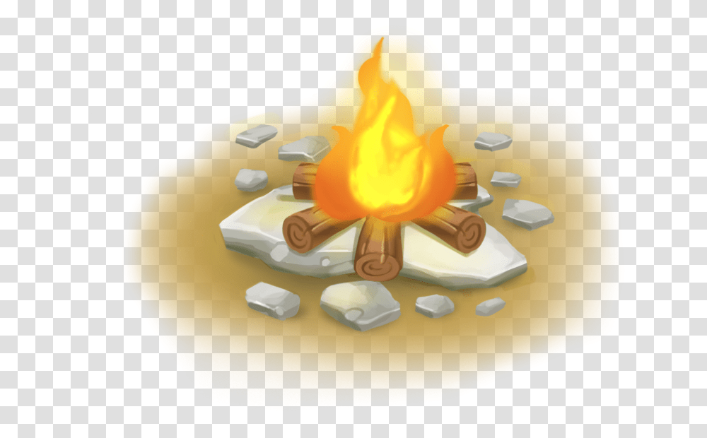 Thumb Image Campfire With Background, Birthday Cake, Dessert, Food, Sweets Transparent Png