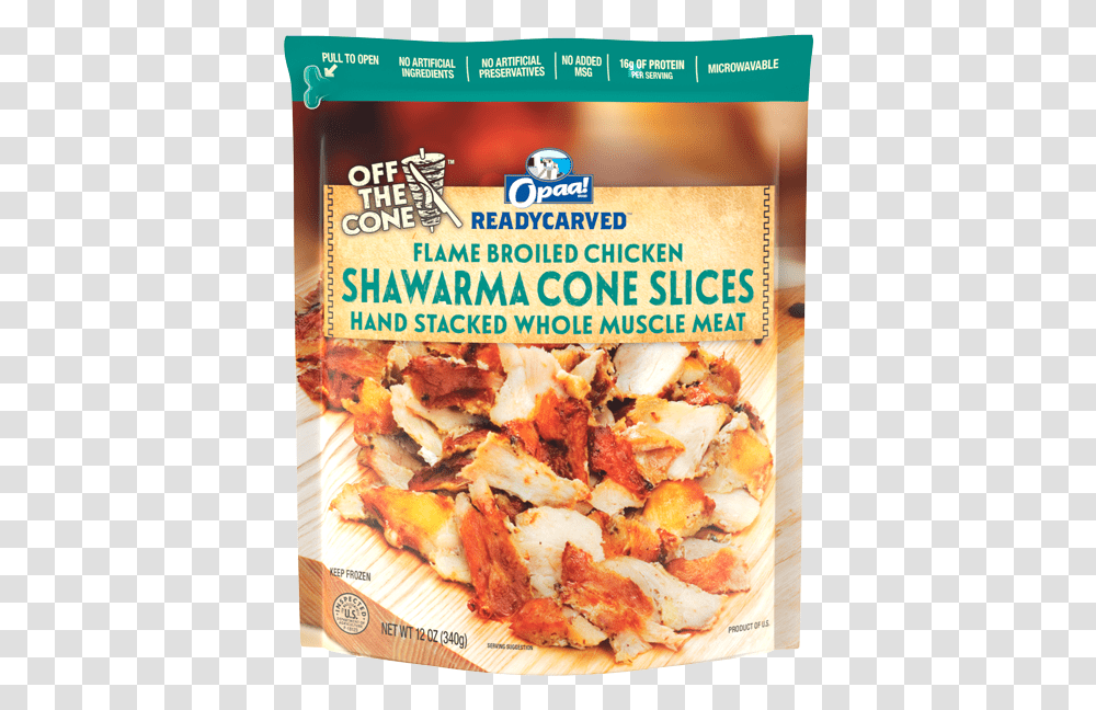 Thumb Image Chicken Shawarma Cone, Pizza, Food, Advertisement, Poster Transparent Png