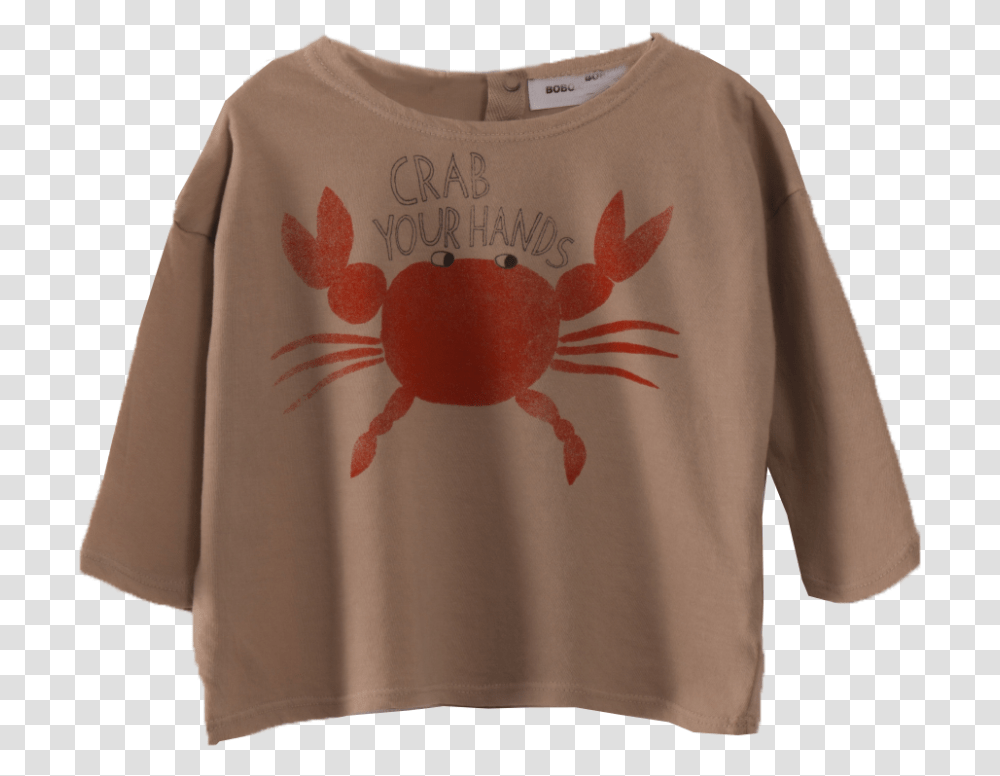 Thumb Image Christmas Island Red Crab, Apparel, Sleeve, Sweatshirt Transparent Png