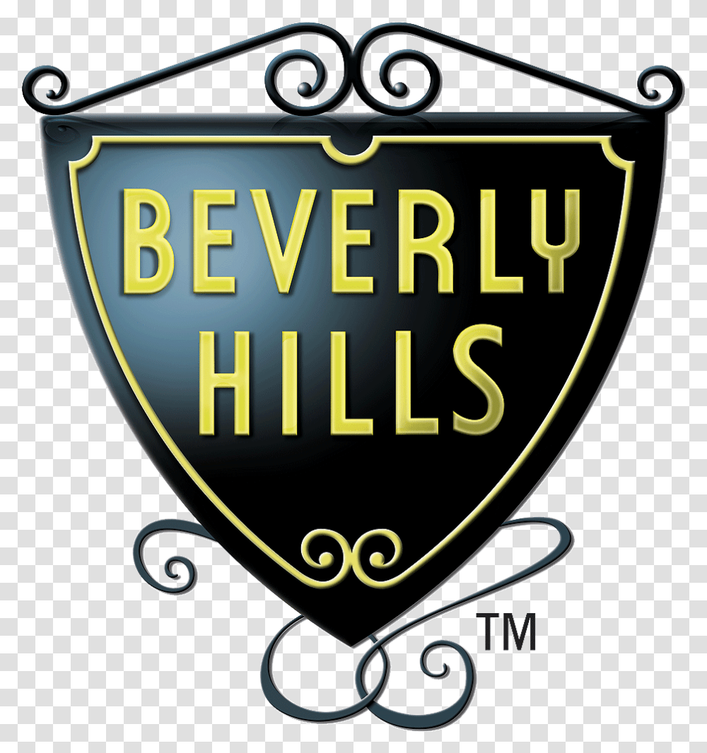 Thumb Image City Of Beverly Hills Logo, Word, Shop, Building Transparent Png