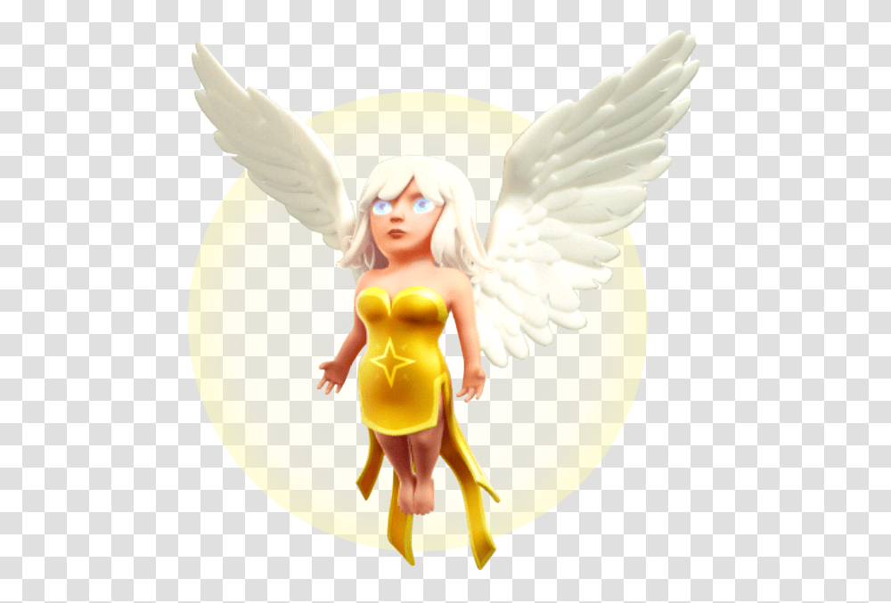 Thumb Image Clash Of Clans Max Level Healer, Angel, Archangel, Doll Transparent Png