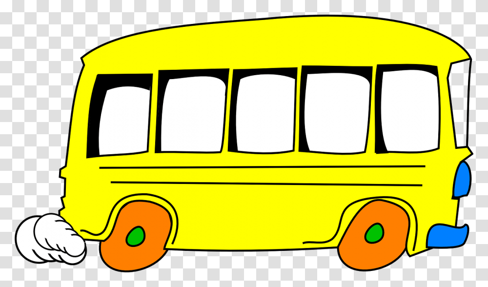 Thumb Image Clip Art Wheels On The Bus, Vehicle, Transportation, Minibus, Van Transparent Png