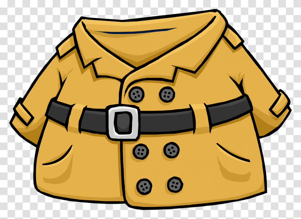 Thumb Image Club Penguin Detective Coat, Lifejacket, Hardhat, Helmet Transparent Png