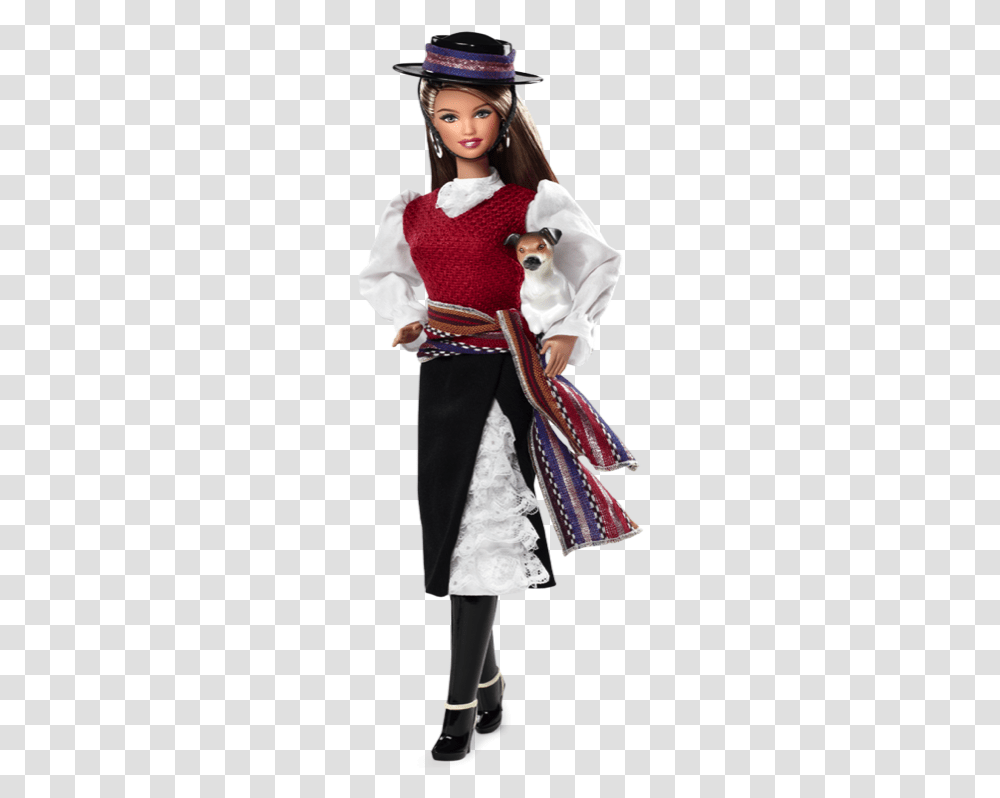 Thumb Image Collector Barbie Dolls, Costume, Person, Sleeve Transparent Png