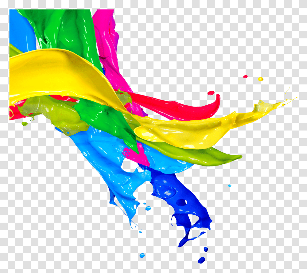 Thumb Image Colour Paint Splash, Metropolis, City Transparent Png