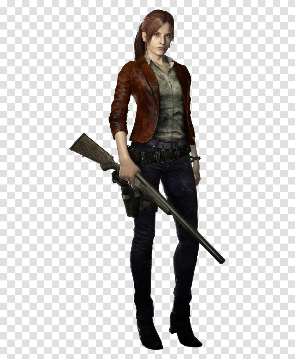 Thumb Image Cosplay Claire Resident Evil, Person, Jacket, Coat Transparent Png