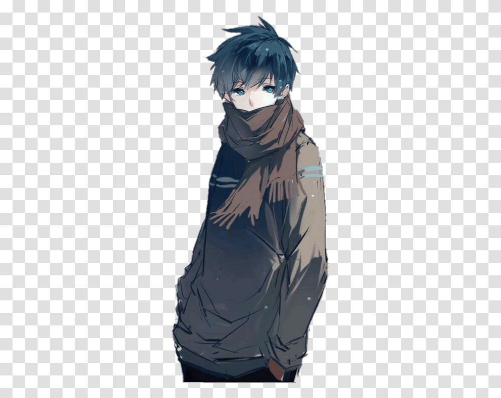 Thumb Image Cute Anime Boy Hair, Sleeve, Evening Dress, Robe Transparent Png