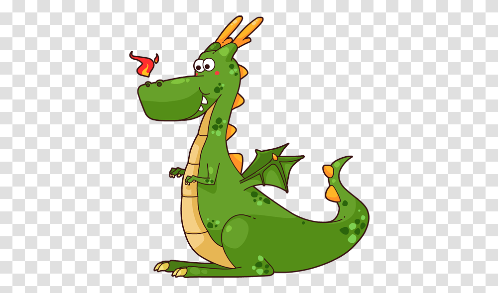 Thumb Image Cute Cartoon Dragon Clipart Transparent Png