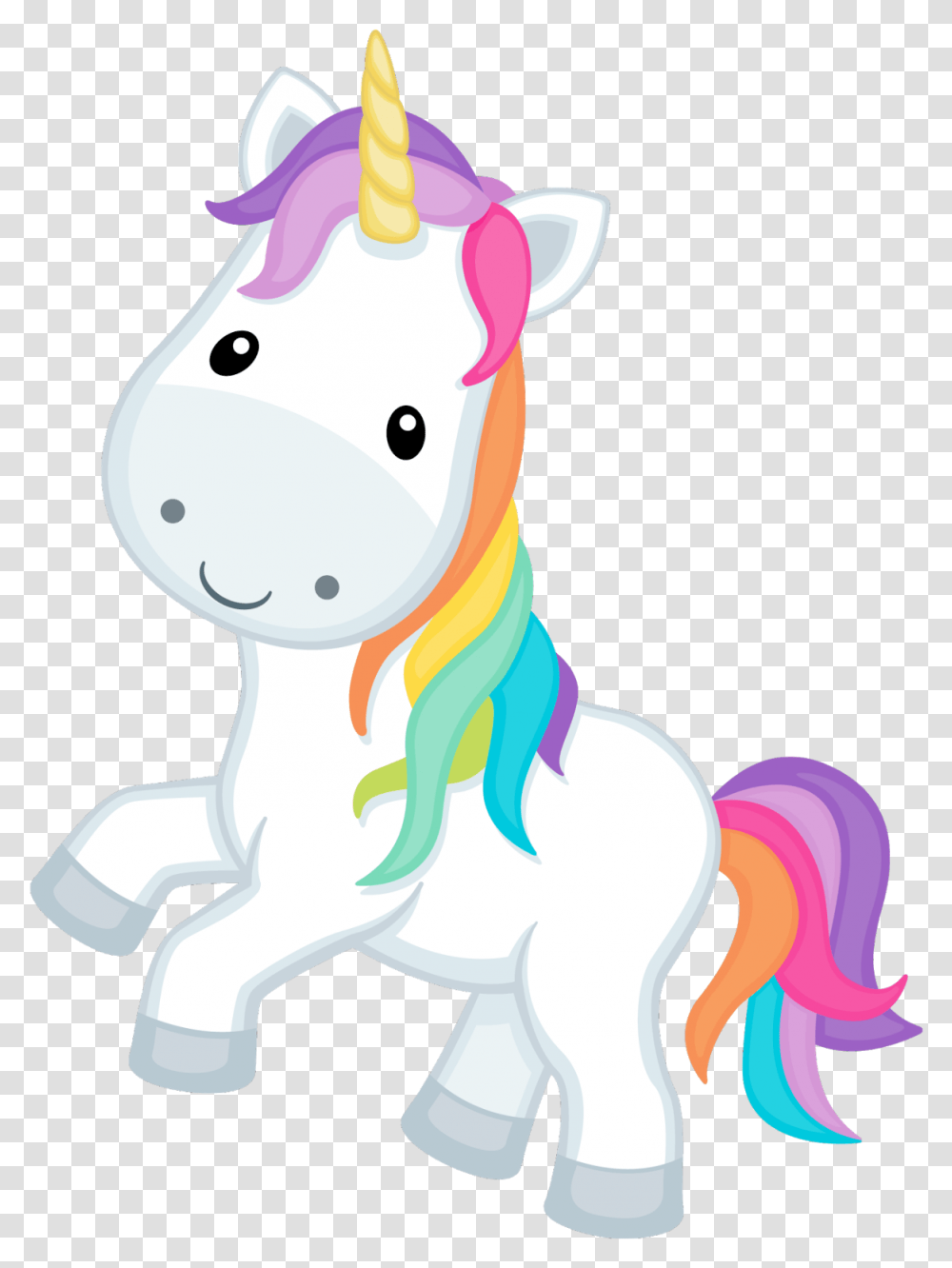 Thumb Image Cute Unicorn Clipart, Toy, Mammal, Animal, Cattle Transparent Png