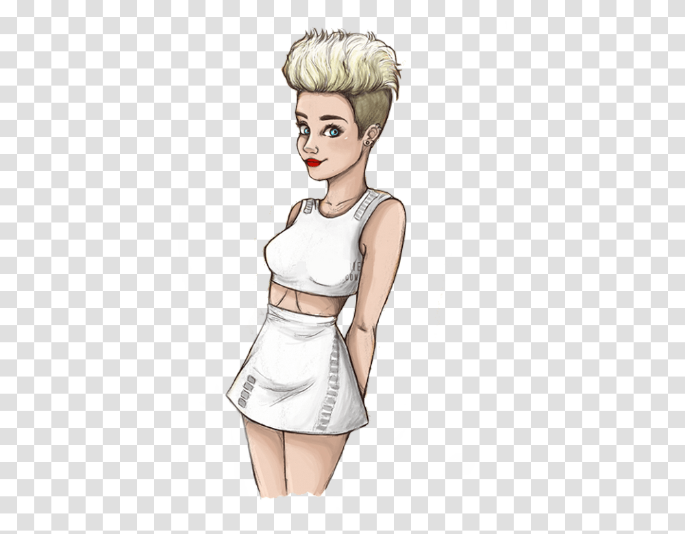 Thumb Image Dibujos De Famosos, Person, Female, Hip Transparent Png