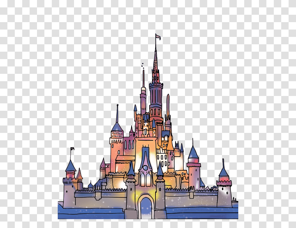 Thumb Image Disney Castle, Architecture, Building, Theme Park, Amusement Park Transparent Png
