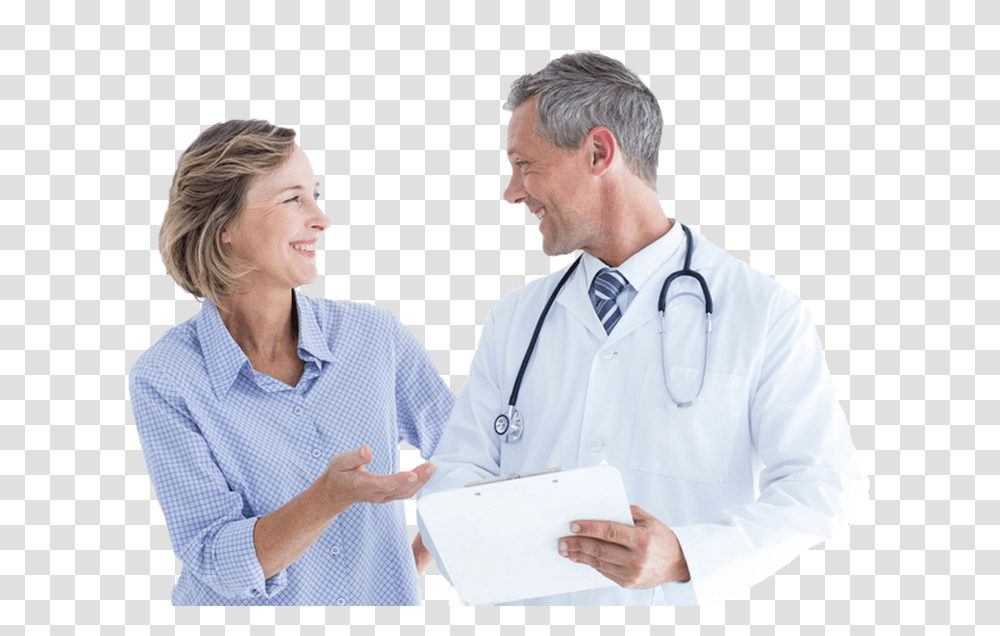 Thumb Image Doctor And Patient, Person, Human, Apparel Transparent Png