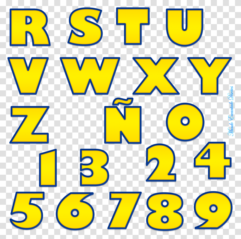 Thumb Image Downloadable Toy Story Font, Number, Alphabet Transparent Png