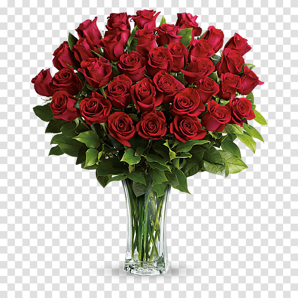 Thumb Image Dozen Red Roses, Plant, Flower, Blossom, Flower Bouquet Transparent Png