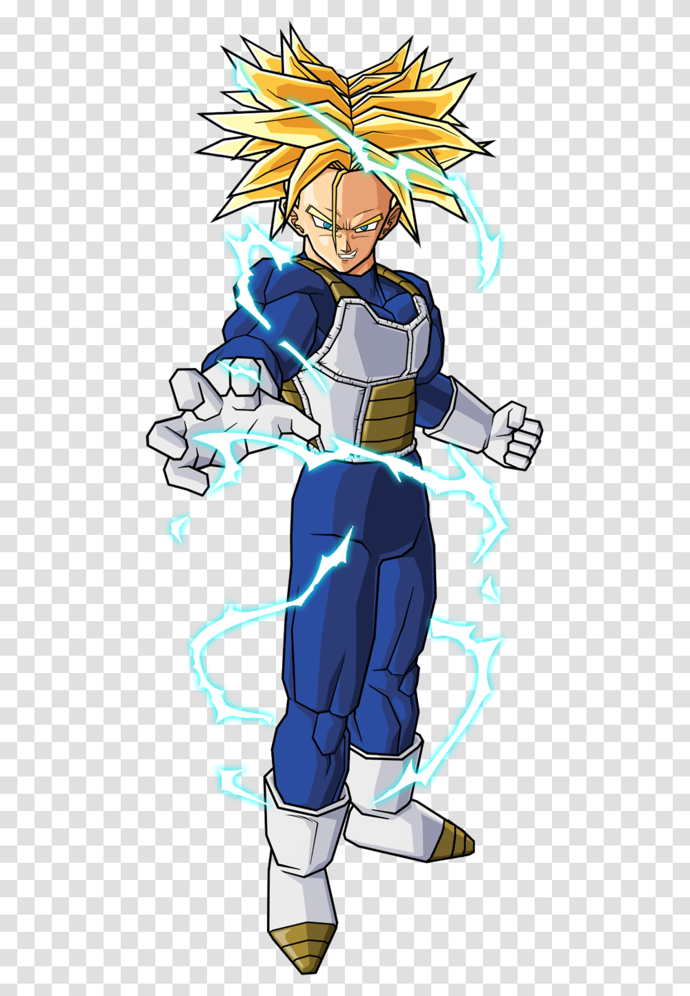 Thumb Image Dragon Ball Z Future Trunks, Person, Hand Transparent Png