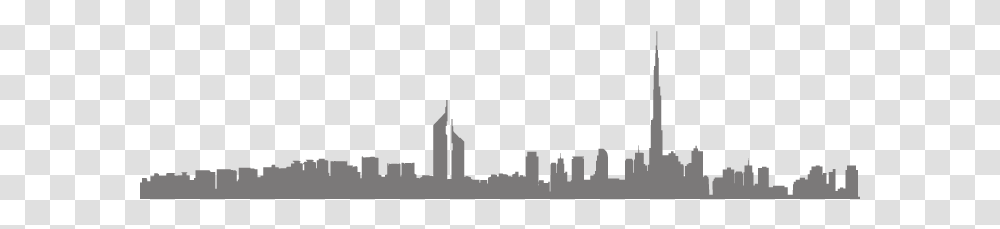 Thumb Image Dubai Skyline, Architecture, Building, Silhouette Transparent Png