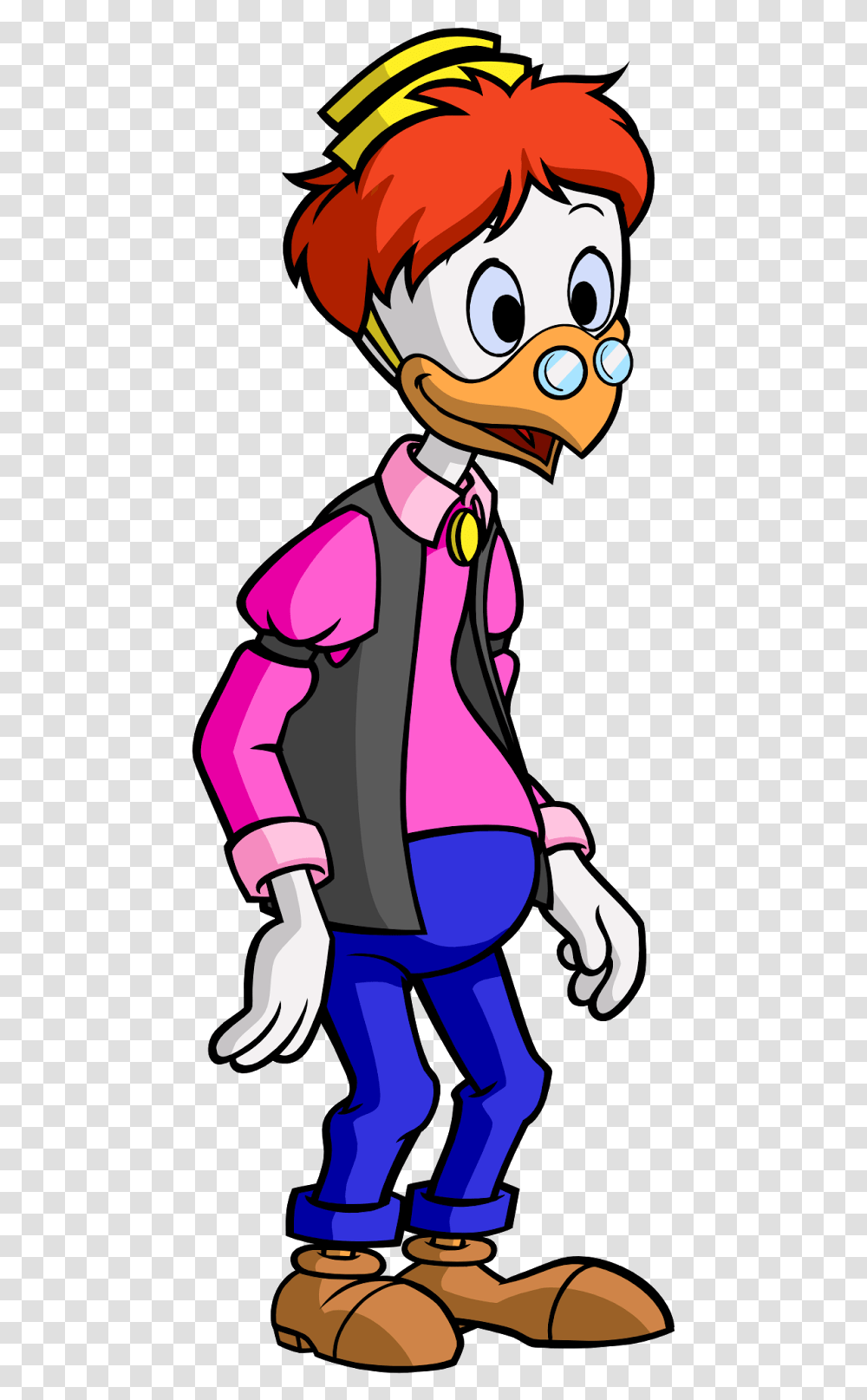Thumb Image Duck Tales Gyro Gearloose, Person, Performer, Long Sleeve Transparent Png