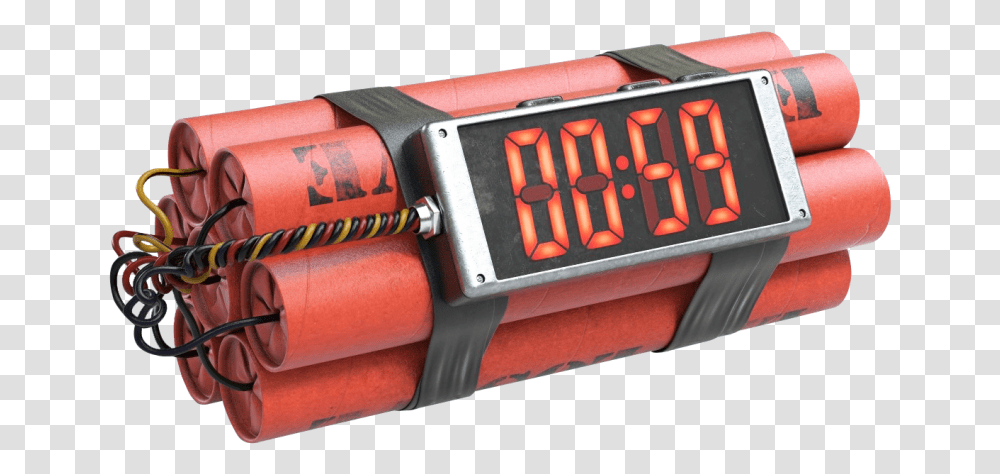 Thumb Image Dynamite, Weapon, Weaponry, Bomb, Wristwatch Transparent Png