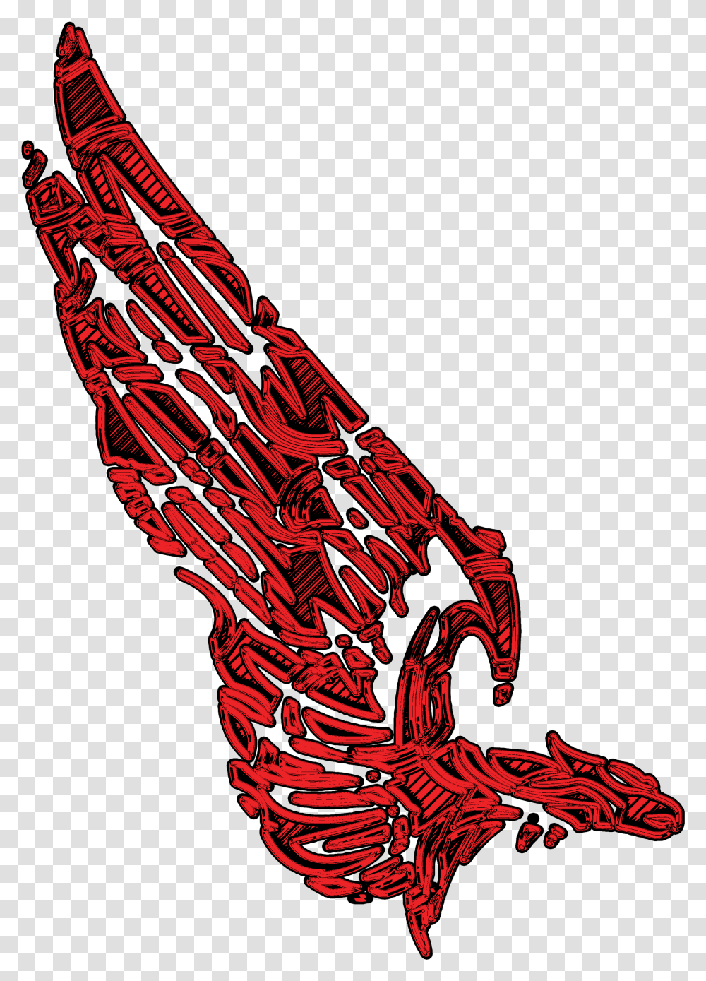 Thumb Image Eagle Wings Red, Statue, Sculpture, Furniture Transparent Png