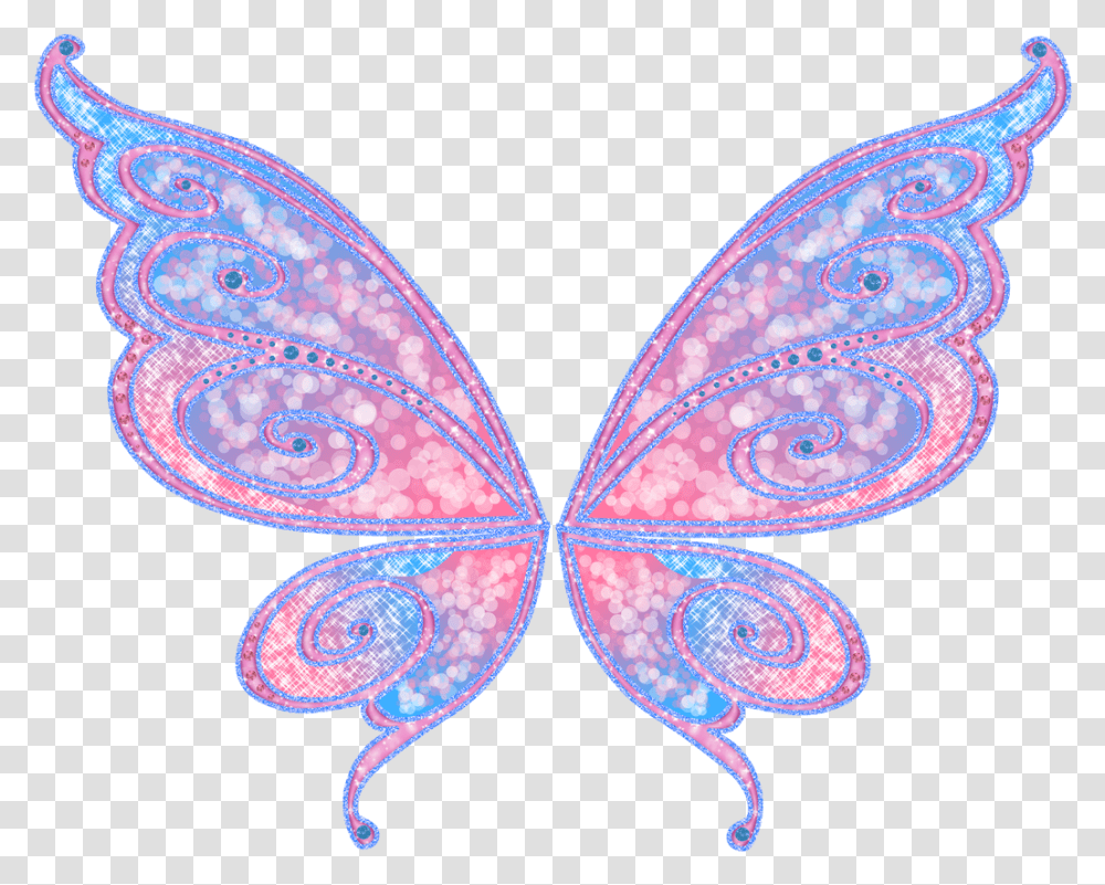 Thumb Image Fairy Wings Clip Art, Pattern, Ornament, Fractal, Paisley Transparent Png